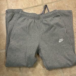 Mens grey Nike sweatpants
